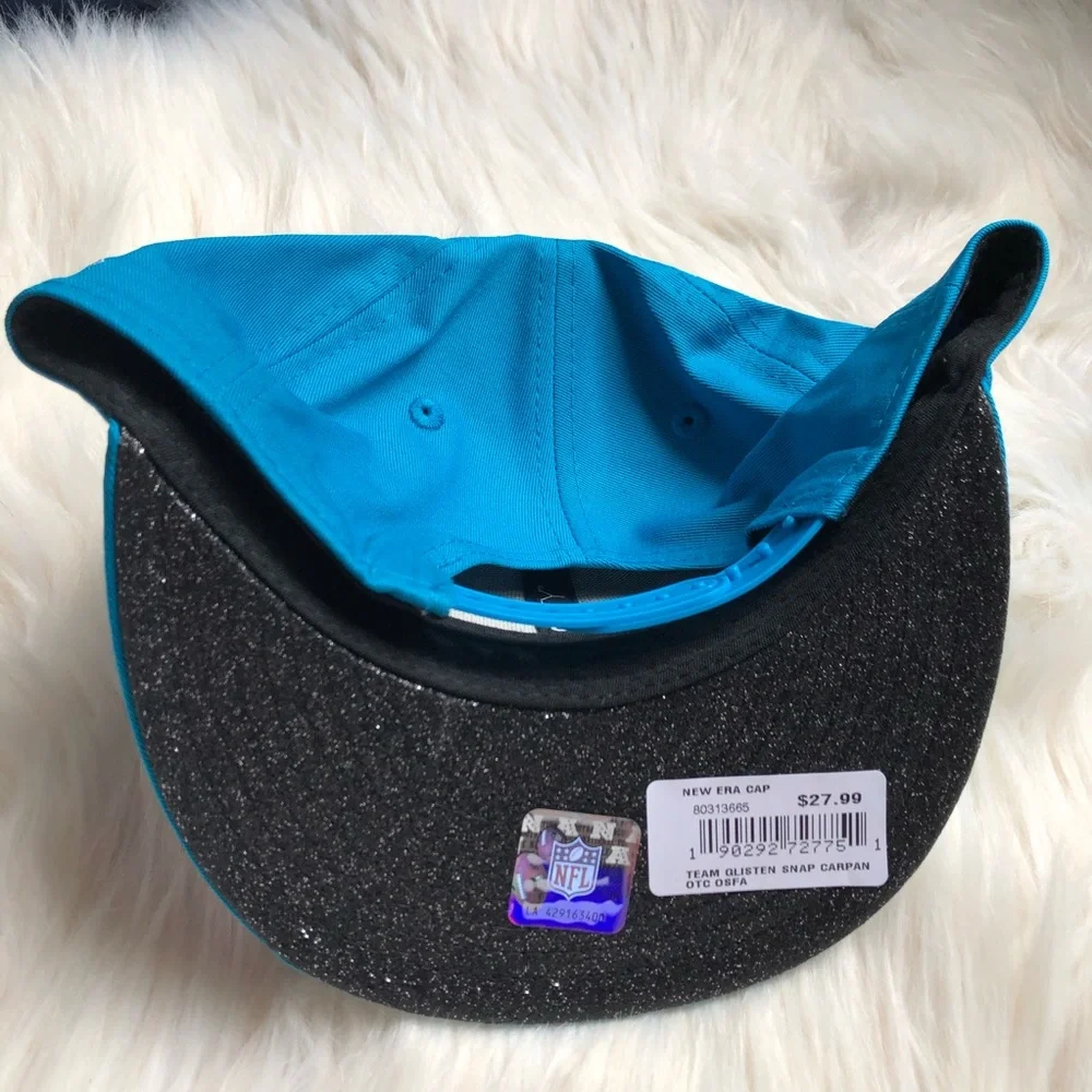 NFL New Era Carolina Panthers Glisten‎ SnapBack